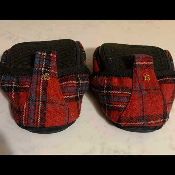 Yosi Samra plaid flats